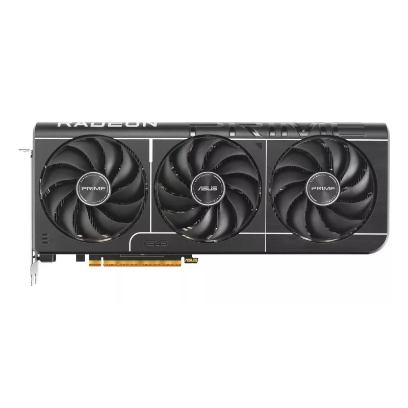 ASUS Prime Radeon RX 9070 OC 16 GB GDDR6 tarjeta gráfica (PRIME-RX9070-O16G), PCIe 5.0, 256 bits, 3x DP, 1x HDMI, 312 mm, 2,5 ranuras, 3 ventiladores