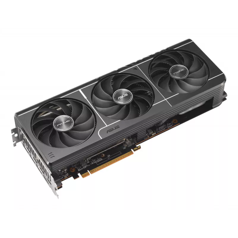 ASUS Prime Radeon RX 9070 OC 16 GB GDDR6 tarjeta gráfica (PRIME-RX9070-O16G), PCIe 5.0, 256 bits, 3x DP, 1x HDMI, 312 mm, 2,5 ranuras, 3 ventiladores