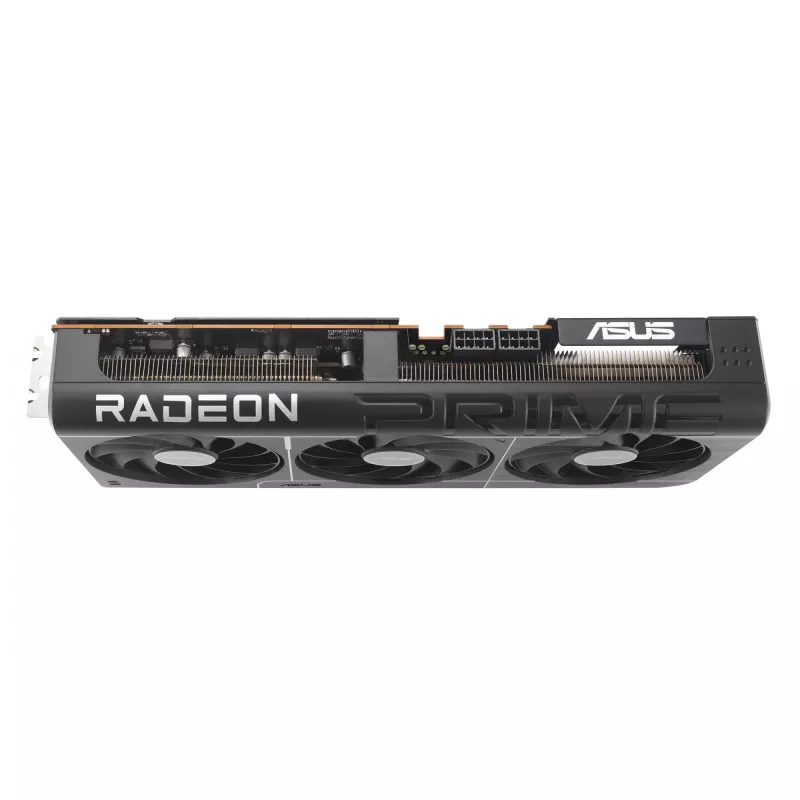 ASUS Prime Radeon RX 9070 OC 16 GB GDDR6 tarjeta gráfica (PRIME-RX9070-O16G), PCIe 5.0, 256 bits, 3x DP, 1x HDMI, 312 mm, 2,5 ranuras, 3 ventiladores