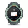 Garmin Instinct 3 AMOLED 50 mm smartwatch (010-03020-01), pantalla táctil de 1,3 pulgadas 416x416, GPS, verde Neotropic Twilight
