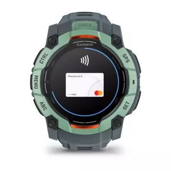 Smartwatch GARMIN Instinct 3 AMOLED — carcasa de 50 mm, AMOLED 1,3 inch, GPS/GLONASS/Galileo, 10 ATM, batería de 24 días