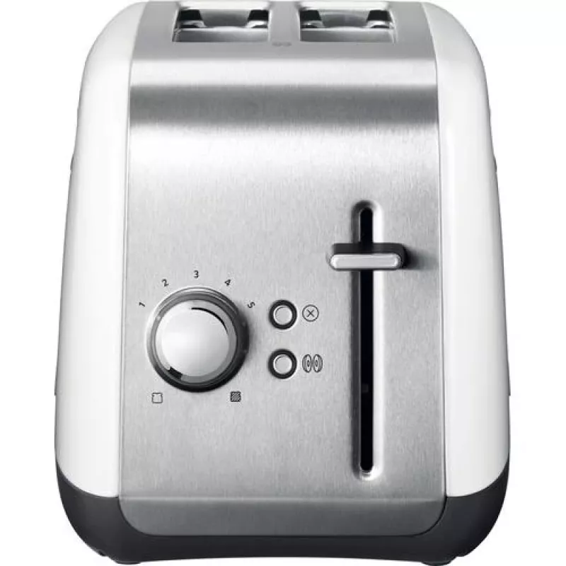 KitchenAid 5KMT2115EWH 5 2 rebanadas 1100 W acero inoxidable, blanco