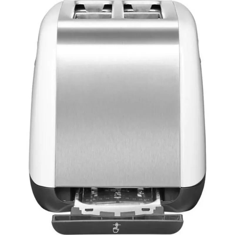 KitchenAid 5KMT2115EWH 5 2 rebanadas 1100 W acero inoxidable, blanco