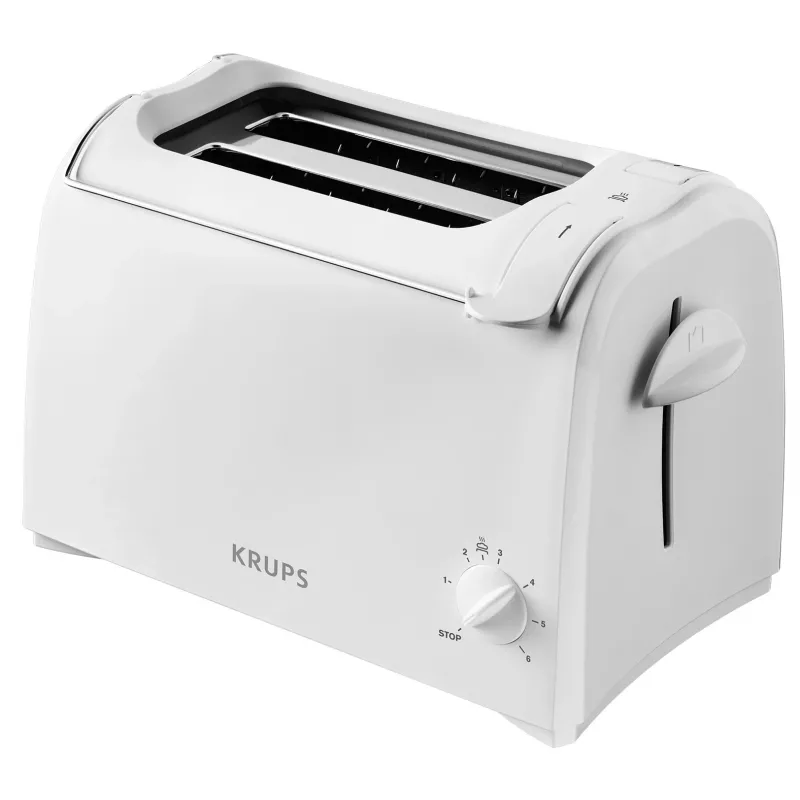 Krups Proaroma KH151110 tostadora 6 2 rebanada(s) 850 W blanca