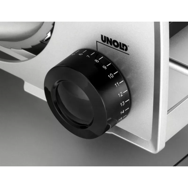 Cortadora eléctrica Unold 78826 100 W negra, plata metal, plástico