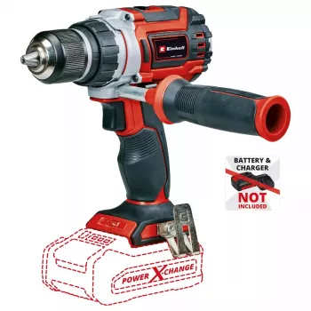 Taladro atornillador con empuñadura de pistola Einhell TP-CD 18/60 Li BL - Solo, 2000 rpm, 1,3 kg