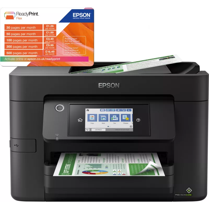 Epson WorkForce Pro WF-4820DWF Impresora de inyección de tinta A4 4800 x 2400 DPI 25 ppm Wi-Fi