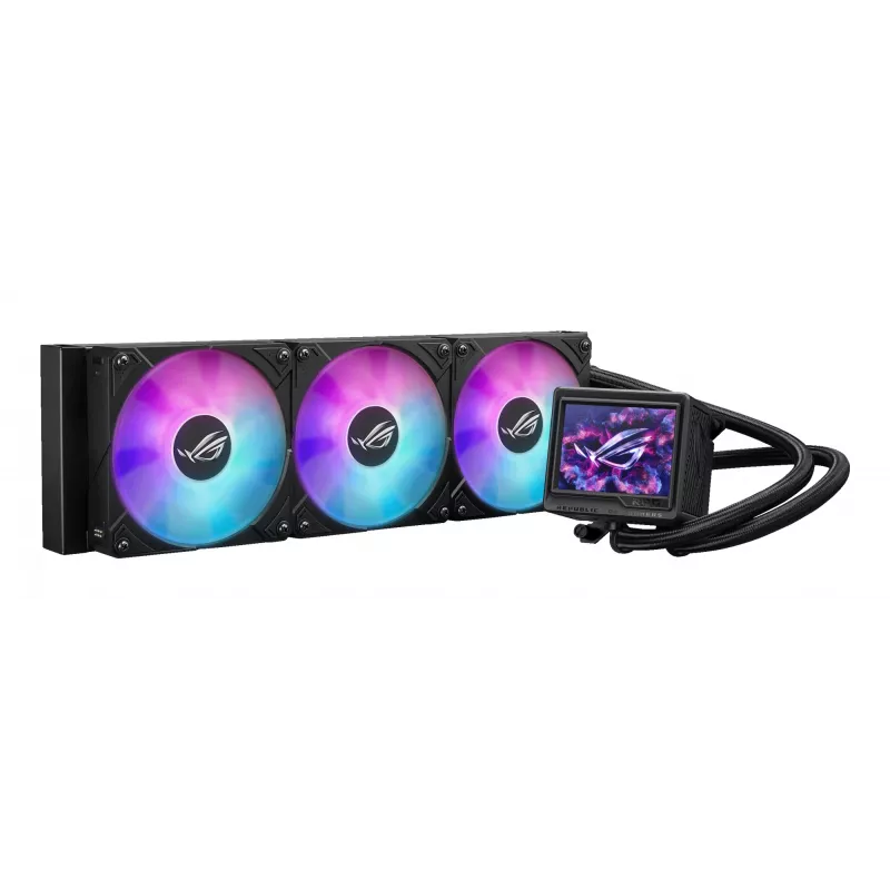 ASUS ROG Ryujin III 360 ARGB Extreme Carcasa de ordenador Refrigeración líquida todo en uno 12 cm Negro