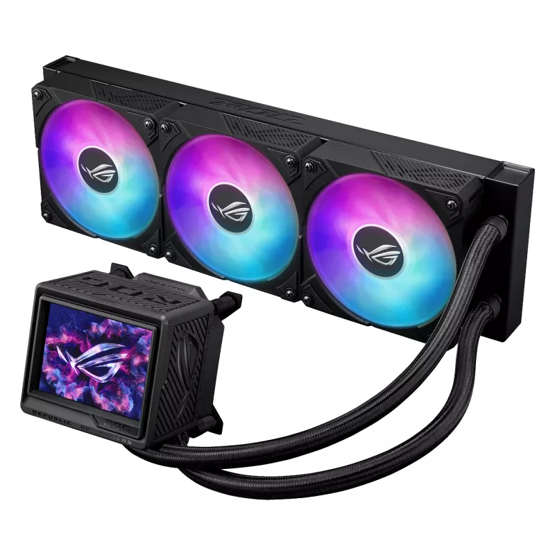 ASUS ROG Ryujin III 360 ARGB Extreme Carcasa de ordenador Refrigeración líquida todo en uno 12 cm Negro