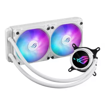 Refrigeración líquida para procesador ASUS ROG Strix LC III 240 ARGB White Edition 12 cm
