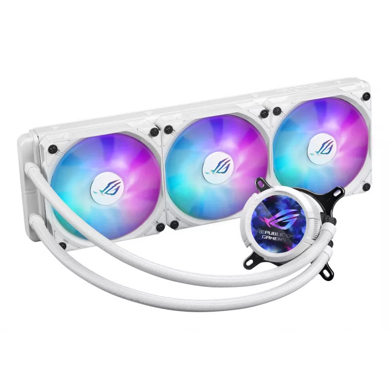 Refrigeración líquida todo en uno ASUS ROG Strix LC III 360 ARGB White Edition