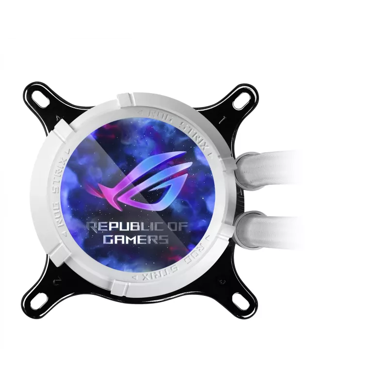 Refrigeración líquida todo en uno ASUS ROG Strix LC III 360 ARGB White Edition