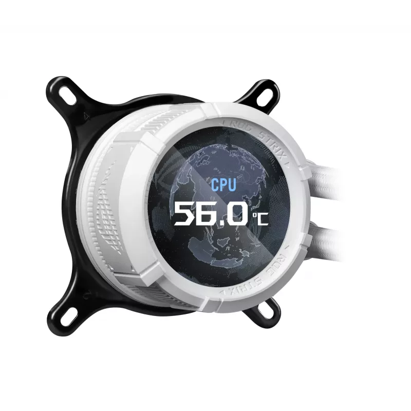 Refrigeración líquida todo en uno ASUS ROG Strix LC III 360 ARGB White Edition