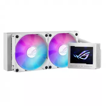 Refrigeración líquida todo en uno para procesador ASUS ROG RYUJIN III 240 ARGB White Edition 12 cm 1 ud.
