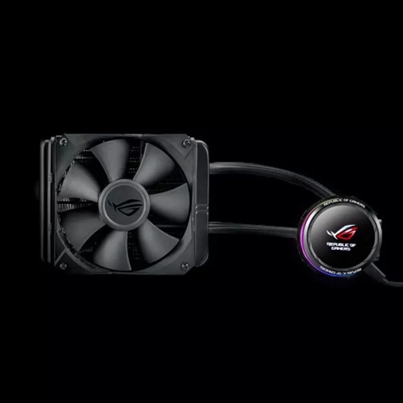 ASUS ROG RYUO 120 Procesador Refrigeración líquida todo en uno 12 cm Negro 1 ud.