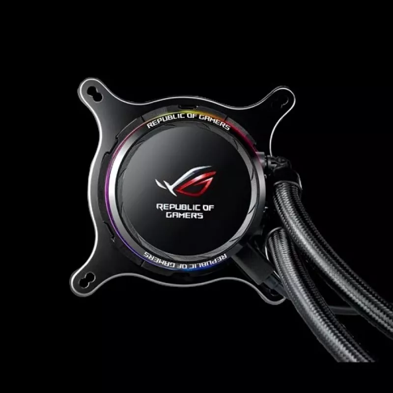 ASUS ROG RYUO 120 Procesador Refrigeración líquida todo en uno 12 cm Negro 1 ud.