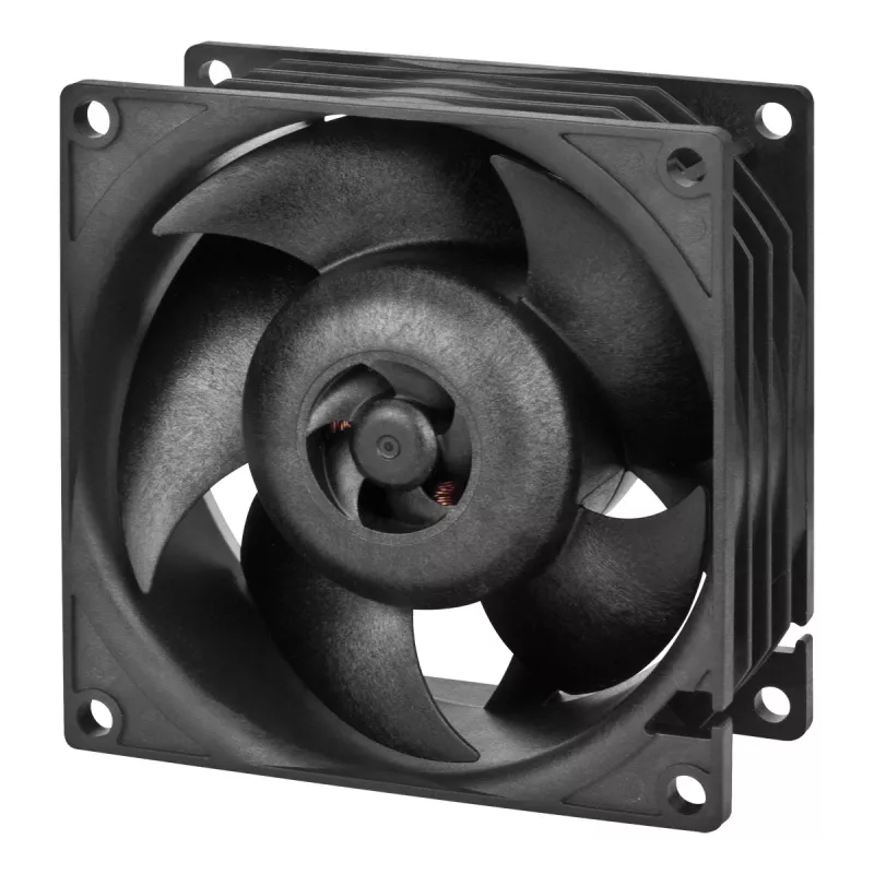 ARCTIC S8038-10K - Ventilador para servidor de 80 mm, ventilador, 8 cm, 173,3 m³/h, Negro