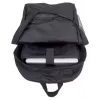 Mochila Manhattan Knappack 15,6 inch, negra, ECONÓMICA, ligera, compartimento interno para portátil, bolsillo para accesorios, correas de hombro acolchadas y ajustables, portabotellas, tres años de garantía
