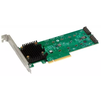 Tarjeta controladora RAID BROADCOM - MegaRAID 9540-2M2 - PCIe
