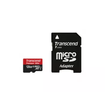 TRANSCEND 128GB Micro SDHC Class 10 UHS-1 con adaptador