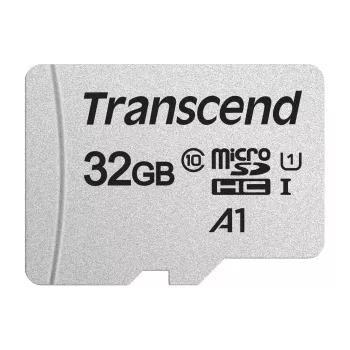 TRANSCEND Tarjeta Micro SDHC 300S 32GB UHS-I U1 sin adaptador