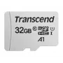 TRANSCEND Tarjeta Micro SDHC 300S 32GB UHS-I U1 sin adaptador