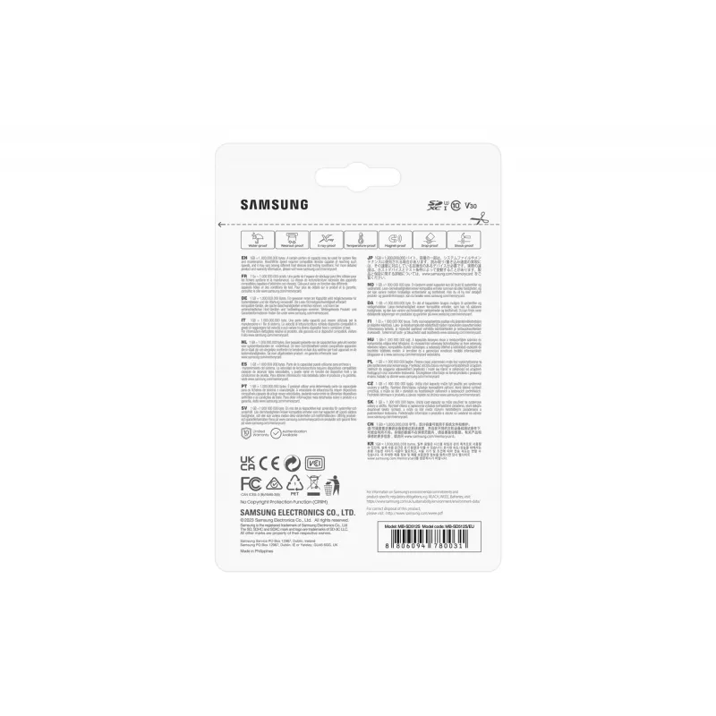Samsung MB-SD512S/EU Tarjeta de memoria 512 GB SD UHS-I Class 3