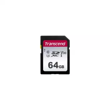 TRANSCEND Tarjeta SDXC 300s 64 GB UHS-I U3