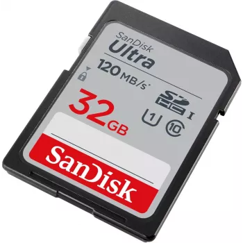 WESTERN DIGITAL SanDisk Ultra 32GB Tarjeta de memoria SDHC Clase 10 UHS-I 120 MB/s pack de 3 (SDSDUN4-032G-GN6IM)