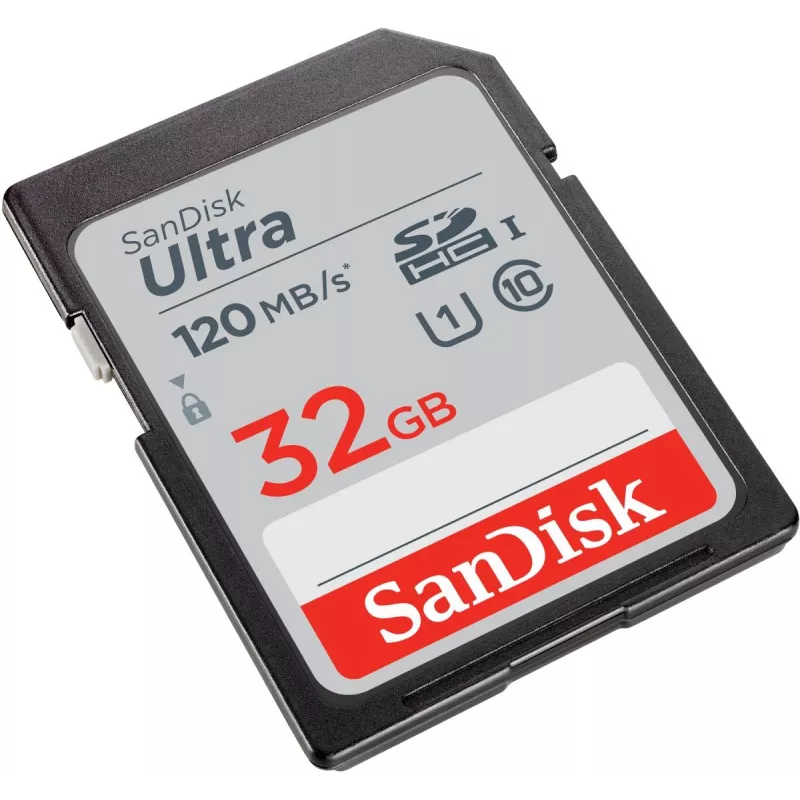 WESTERN DIGITAL SanDisk Ultra 32GB Tarjeta de memoria SDHC Clase 10 UHS-I 120 MB/s pack de 3 (SDSDUN4-032G-GN6IM)