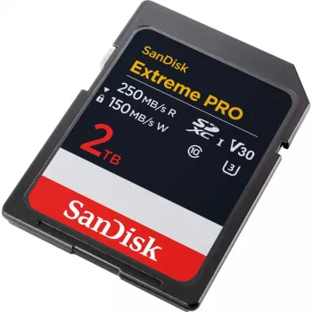 WESTERN DIGITAL Extreme PRO 2 TB Tarjeta de memoria SDXC 250 MB/s 140 MB/s UHS-I