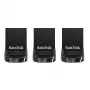 WESTERN DIGITAL SanDisk Ultra Fit - 32 GB Memoria USB - USB 3.1 - pack de 3