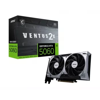 Tarjeta gráfica MSI GeForce RTX 5060 8G VENTUS 2X OC NVIDIA 8 GB GDDR7