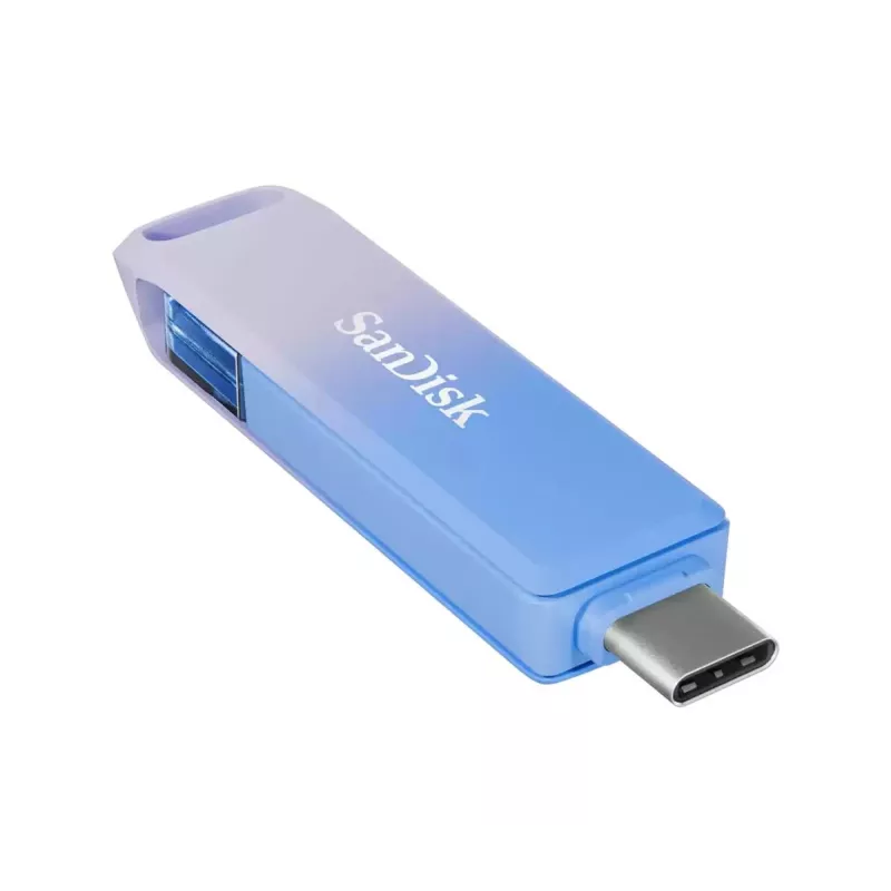 WESTERN DIGITAL SanDisk Creator Phone Drive – 256 GB USB – USB-C/Lightning – Azul