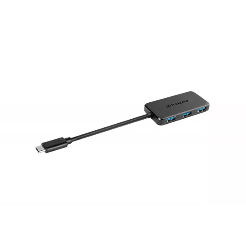 TRANSCEND USB Hub2c Type-C Hub 4 puertos
