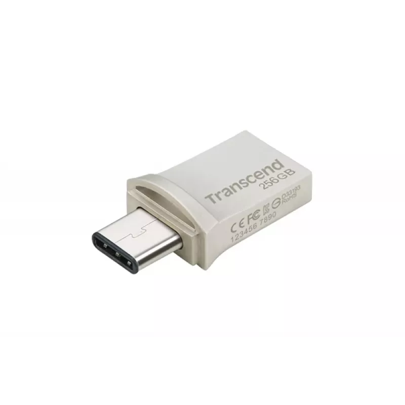 TRANSCEND JetFlash 890 - 256GB USB - USB 3.1 / Type-C