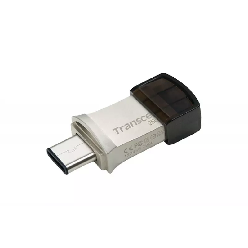 TRANSCEND JetFlash 890 - 256GB USB - USB 3.1 / Type-C