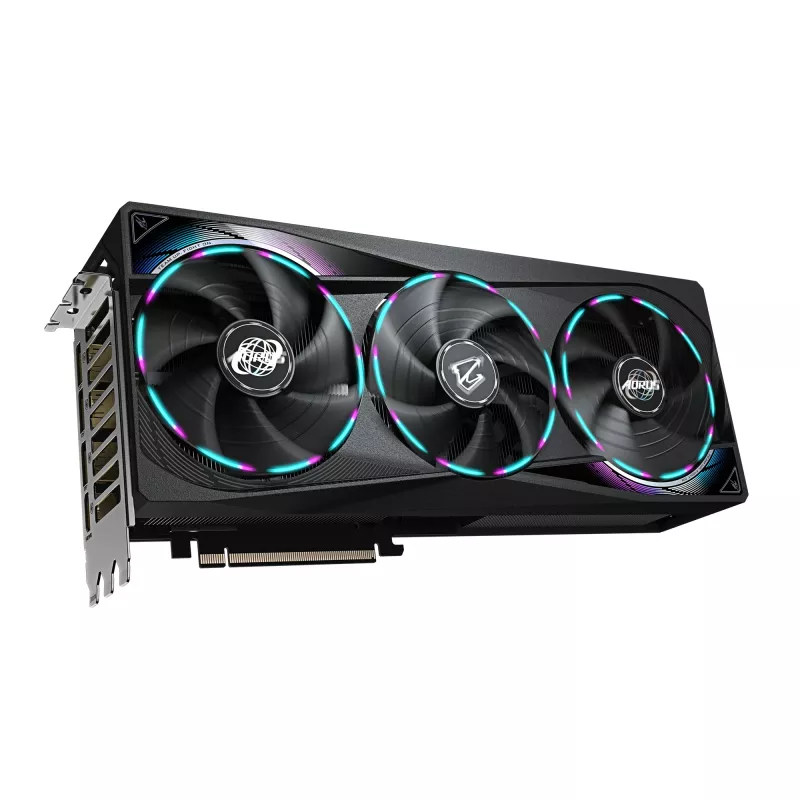 Tarjeta gráfica GIGABYTE AORUS GeForce RTX 5070 MASTER 12G - 12GB GDDR7, 192bit, PCI-E 5.0, 2715 MHz de frecuencia de núcleo, 3 x DP 2.1b, 1 x HDMI 2.1b, NVIDIA DLSS 4, GV-N5070AORUS M-12GD