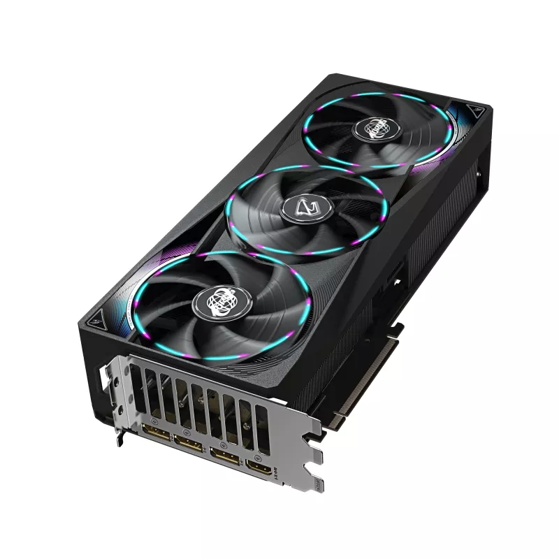 Tarjeta gráfica GIGABYTE AORUS GeForce RTX 5070 MASTER 12G - 12GB GDDR7, 192bit, PCI-E 5.0, 2715 MHz de frecuencia de núcleo, 3 x DP 2.1b, 1 x HDMI 2.1b, NVIDIA DLSS 4, GV-N5070AORUS M-12GD