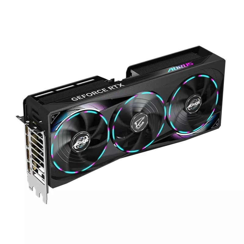 Tarjeta gráfica GIGABYTE AORUS GeForce RTX 5070 MASTER 12G - 12GB GDDR7, 192bit, PCI-E 5.0, 2715 MHz de frecuencia de núcleo, 3 x DP 2.1b, 1 x HDMI 2.1b, NVIDIA DLSS 4, GV-N5070AORUS M-12GD