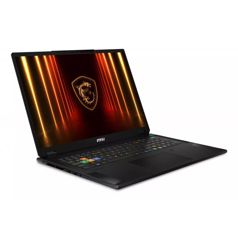 MSI Stealth 18 HX AI A2XWIG-042 portátil gaming, 18 pulgadas UHD+ 3840x2400 120 Hz, Intel Core Ultra 9 275HX, 64 GB DDR5, 2 TB SSD, NVIDIA GeForce RTX 5080, Wi-Fi 7 (802.11be), Bluetooth, Windows 11 Pro, negro