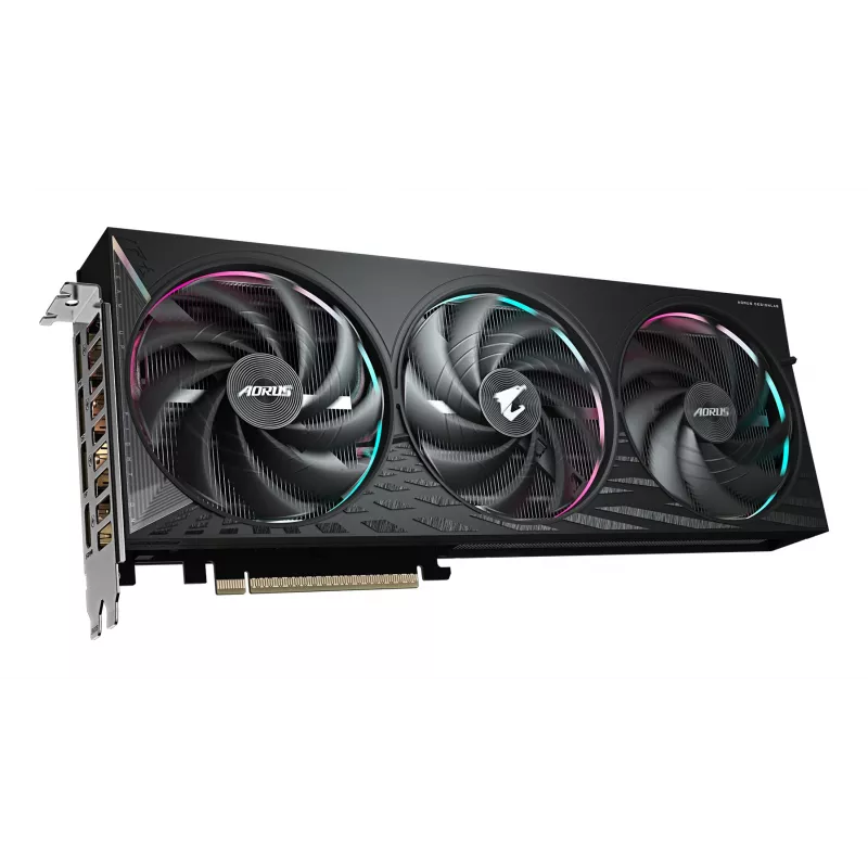 Tarjeta gráfica GIGABYTE AORUS GeForce RTX 5060 ELITE 8G - 8GB GDDR7, 128bit, PCI-E 5.0, 2722 MHz frecuencia de núcleo, 3 x DisplayPort, 1 x HDMI, GV-N5060AORUS E-8GD
