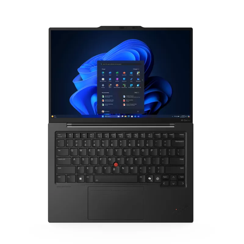 Lenovo ThinkPad X1 Carbon Gen 13 Aura Edition Copilot+ PC portátil, Intel Core Ultra 7 258V, 35,6 cm (14 pulgadas) 2.8K, 32 GB LPDDR5x-SDRAM, 2 TB SSD, Intel Arc Graphics 140V, 5G, Windows 11 Pro, teclado alemán, negro