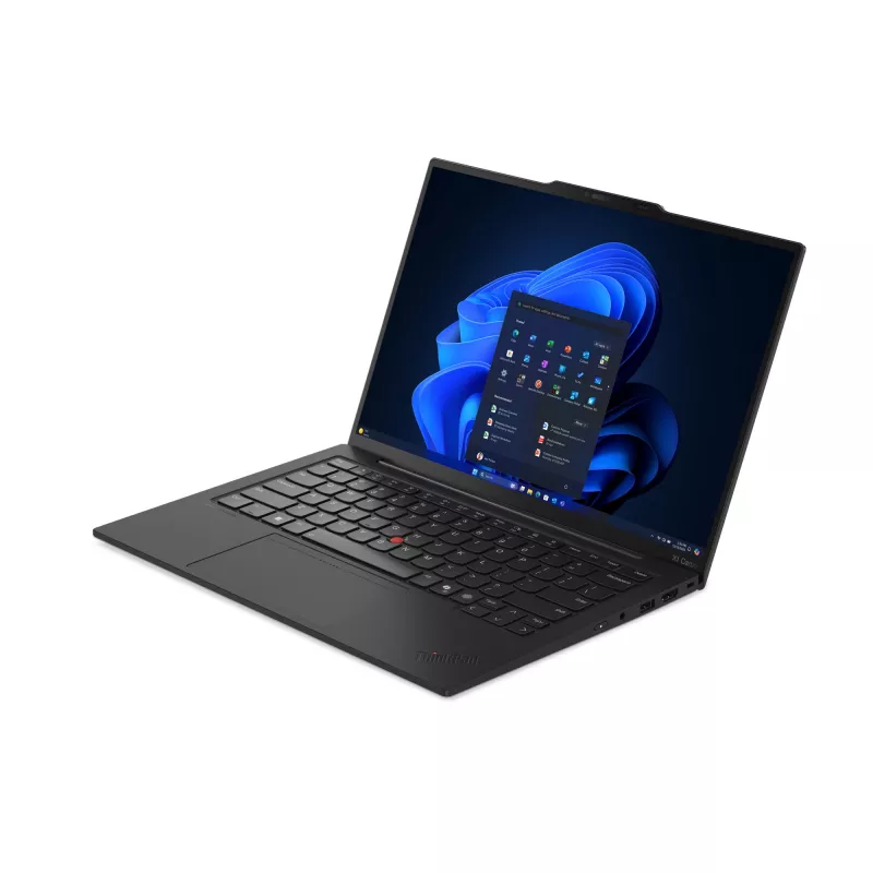 Portátil Lenovo ThinkPad X1 Carbon Gen 13 Aura Edition Copilot+ PC, Intel Core Ultra 7 258V, 35,6 cm (14 pulgadas) 2.8K OLED 120 Hz, 32 GB LPDDR5x-SDRAM, SSD de 1 TB, Intel Arc Graphics 140V, Wi-Fi 7, Windows 11 Pro, teclado alemán, negro