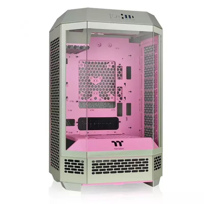 Caja de PC Thermaltake Tower 300 Matcha Plum Micro Tower