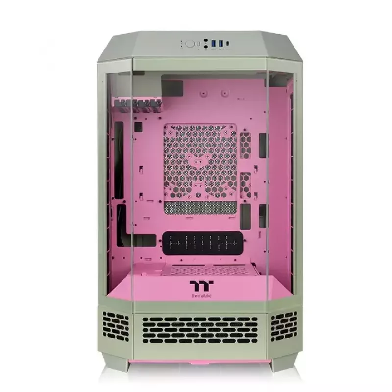 Caja de PC Thermaltake Tower 300 Matcha Plum Micro Tower