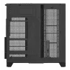 Thermaltake View 390 Air caja de PC midi torre, ATX, ARGB, cristal templado, fuente PS2, HDD de 3,5 pulgadas, SSD de 2,5 pulgadas, ventiladores frontales de hasta 200 mm, negra