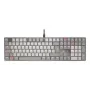 CHERRY KC 500 MX LP Teclado Hogar/Oficina USB QWERTZ Alemán Gris