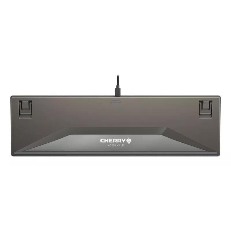 CHERRY KC 500 MX LP Teclado Hogar/Oficina USB QWERTZ Alemán Gris