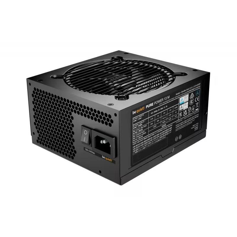 be quiet! Pure Power 13 M | Fuente de alimentación 650W 20+4-Pin ATX ATX Negra